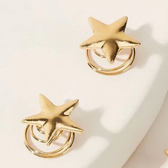 5 Pc. Star Hair Spiral Pins - Picture 2 of 3